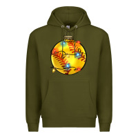 Army Green christmas softball Premium Hoodie - Zillion Design Studio
