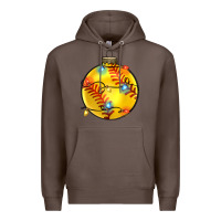 Coffee christmas softball Premium Hoodie - Zillion Design Studio