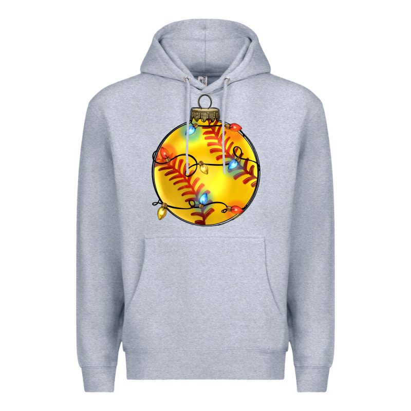 Christmas Softball Premium Hoodie by Zillion Design Studio | Teevron