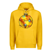 Lemon christmas softball Premium Hoodie - Zillion Design Studio