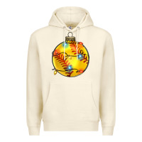 Sandshell christmas softball Premium Hoodie - Zillion Design Studio
