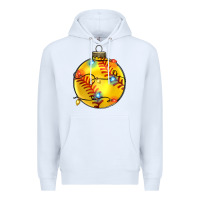 White christmas softball Premium Hoodie - Zillion Design Studio
