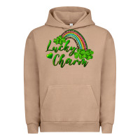 Pigment Burro Lucky charm rainbow and shamrocks Urban Hoodie - RanaPortraitStore