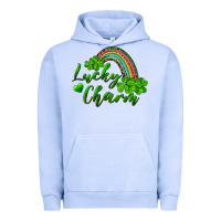 Pigment Grape Ice Lucky charm rainbow and shamrocks Urban Hoodie - RanaPortraitStore