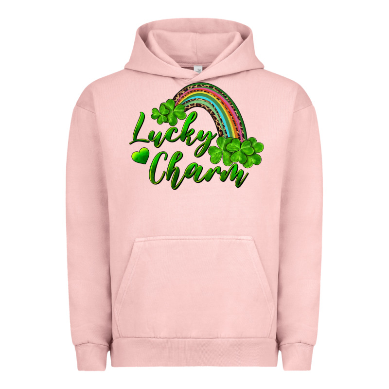 Lucky Charm Rainbow And Shamrocks Urban Hoodie by RanaPortraitStore | Teevron