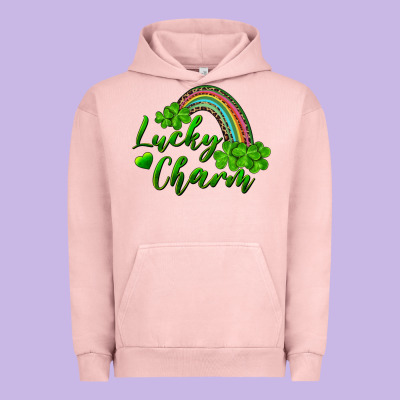 Urban Hoodie Lucky charm rainbow and shamrocks
