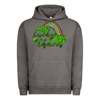 Pigment Tornado Lucky charm rainbow and shamrocks Urban Hoodie - RanaPortraitStore