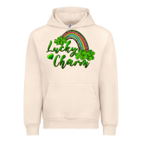 Sandshell Lucky charm rainbow and shamrocks Urban Hoodie - RanaPortraitStore