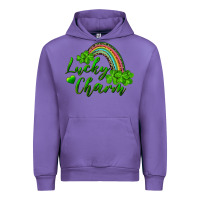 Tulip Lucky charm rainbow and shamrocks Urban Hoodie - RanaPortraitStore
