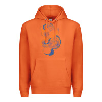 Carrot blue and orange dragon Premium Hoodie - RanaPortraitStore