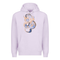 Lilac blue and orange dragon Premium Hoodie - RanaPortraitStore