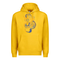 Lemon blue and orange dragon Premium Hoodie - RanaPortraitStore