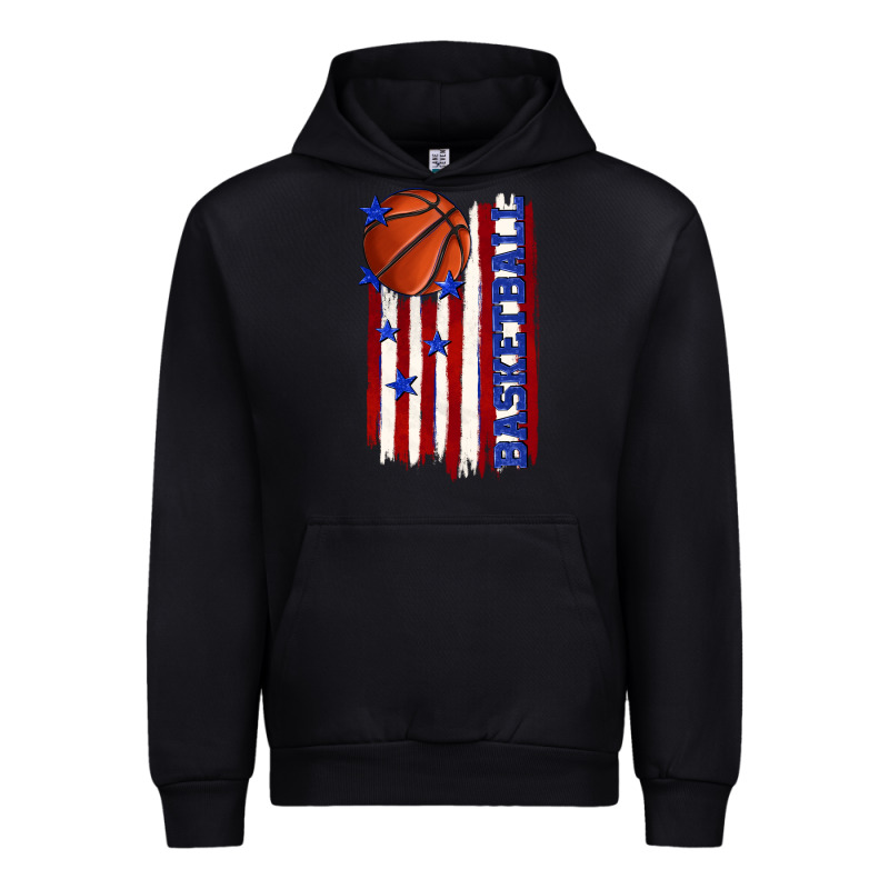 Basketball American Flag Urban Hoodie by texasbilliewilder | Teevron