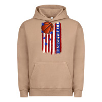 Pigment Burro basketball american flag Urban Hoodie - texasbilliewilder