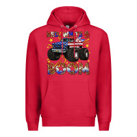 Cardinal red white and boom Premium Hoodie - texasbilliewilder