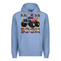 Colony Blue red white and boom Premium Hoodie - texasbilliewilder