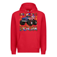 Red red white and boom Premium Hoodie - texasbilliewilder