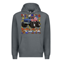 Rock red white and boom Premium Hoodie - texasbilliewilder