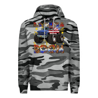 Slate Camo red white and boom Premium Hoodie - texasbilliewilder
