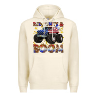 Tofu red white and boom Premium Hoodie - texasbilliewilder