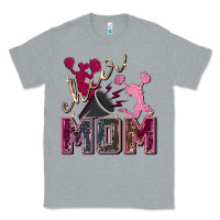 Heather Grey cheer mom Classic Tee - FaDigitalArtStudio