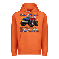 Carrot red white and boom Premium Hoodie - texasbilliewilder