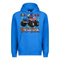 True Royal red white and boom Premium Hoodie - texasbilliewilder