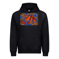 Foreset Green basketball background Urban Hoodie - texasbilliewilder
