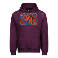 Mauve Wine basketball background Urban Hoodie - texasbilliewilder