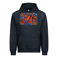 Navy basketball background Urban Hoodie - texasbilliewilder
