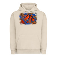 Pigment French Oak basketball background Urban Hoodie - texasbilliewilder