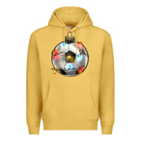 Antique Gold christmas  soccer Premium Hoodie - Zillion Design Studio