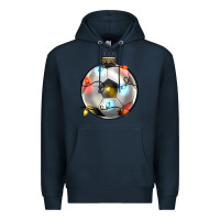 Navy christmas  soccer Premium Hoodie - Zillion Design Studio