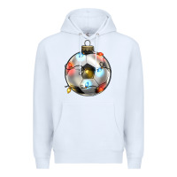White christmas  soccer Premium Hoodie - Zillion Design Studio
