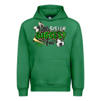 Emerald little sister biggest fan soccer Urban Hoodie - Zillion Design Studio
