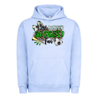 Pigment Grape Ice little sister biggest fan soccer Urban Hoodie - Zillion Design Studio