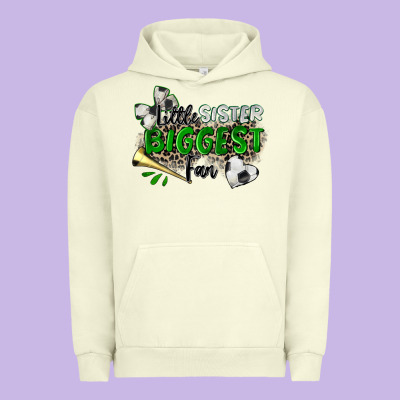 Urban Hoodie little sister biggest fan soccer