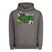 Pigment Tornado little sister biggest fan soccer Urban Hoodie - Zillion Design Studio