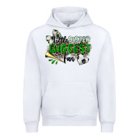 White little sister biggest fan soccer Urban Hoodie - Zillion Design Studio