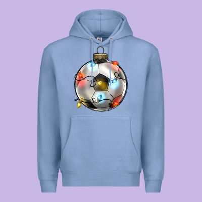 Christmas  Soccer Premium Hoodie Designed By Zillion Design Studio
