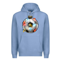 Colony Blue christmas  soccer Premium Hoodie - Zillion Design Studio