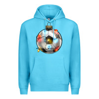 Ocean Blue christmas  soccer Premium Hoodie - Zillion Design Studio