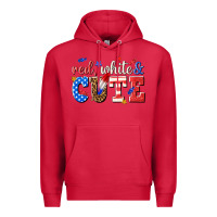 Cardinal red white and cute billie wilder Premium Hoodie - texasbilliewilder