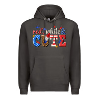 Smoke red white and cute billie wilder Premium Hoodie - texasbilliewilder