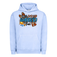 Pigment Grape Ice little sister biggest fan football Urban Hoodie - Zillion Design Studio