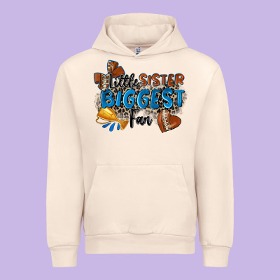 Urban Hoodie little sister biggest fan football