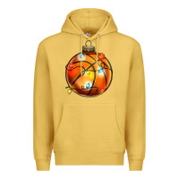 Antique Gold christmas baskeball Premium Hoodie - Zillion Design Studio