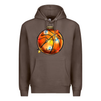 Coffee christmas baskeball Premium Hoodie - Zillion Design Studio