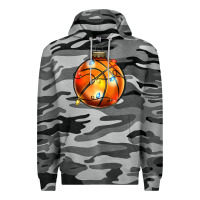 Slate Camo christmas baskeball Premium Hoodie - Zillion Design Studio