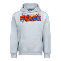Heather Grey basketball coach Urban Hoodie - texasbilliewilder